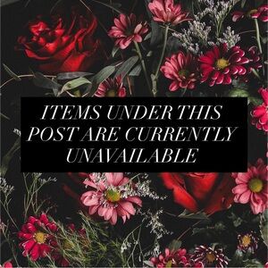 DO NOT BUY ITEMS BEYOND THIS POST